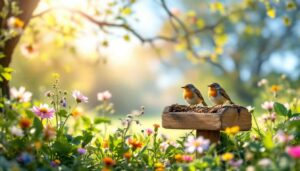How to Attract More Robins to Your Garden: embrace a Bit of Messiness