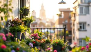 The balcony-greens method saves space: how vertical pots maximise tiny outdoor areas