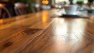 Why professional restorers use Renaissance Wax instead of polish on antique furniture