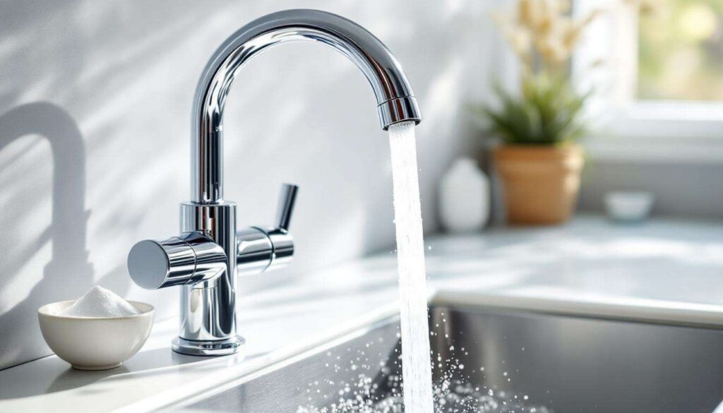 The £3 kitchen staple that removes limescale from taps faster than any branded spray